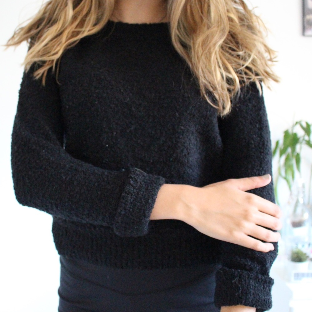 Black Forever 21 Sweater